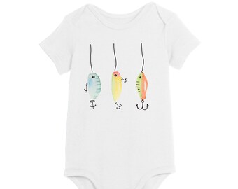 Fishing Lures | Baby Onesie | Gifts under 25