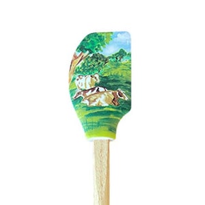 Cows Resting | Silicone Spatula | Gifts under 15
