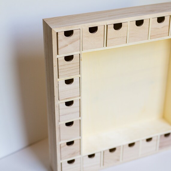 Diy Unfinished Wooden Advent Calendar 50