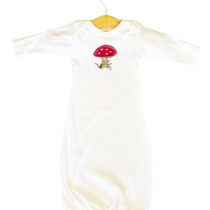 Mushroom | Sleep gown| Baby Clothes | Gifts under 20
