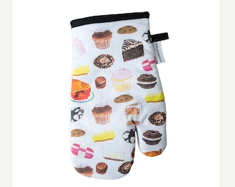 Dessert Foods | Quilted Cotton Oven Mitt