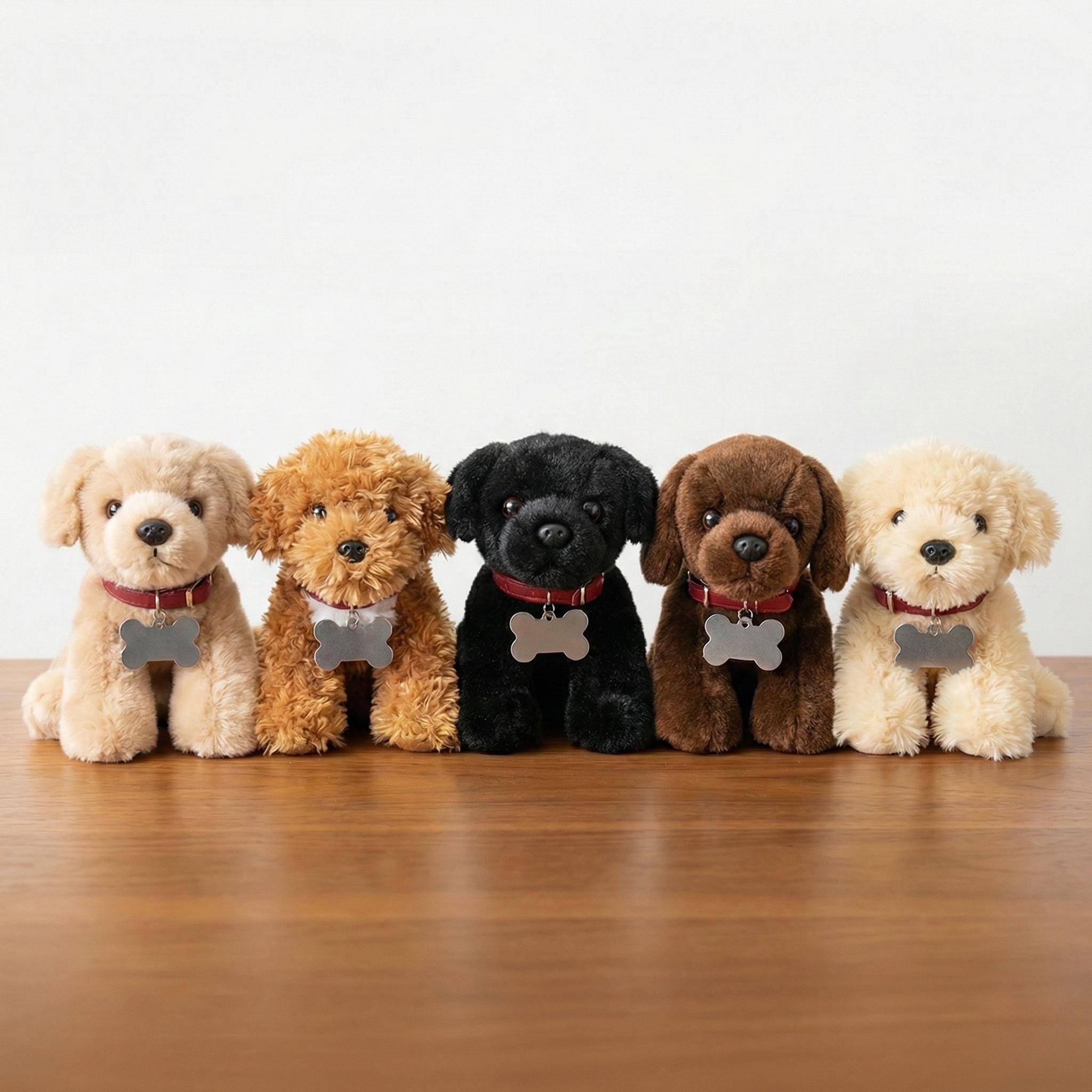 Mini Plsch Welpe Hundespielzeug mit personalisiertem Tag - Etsy.de