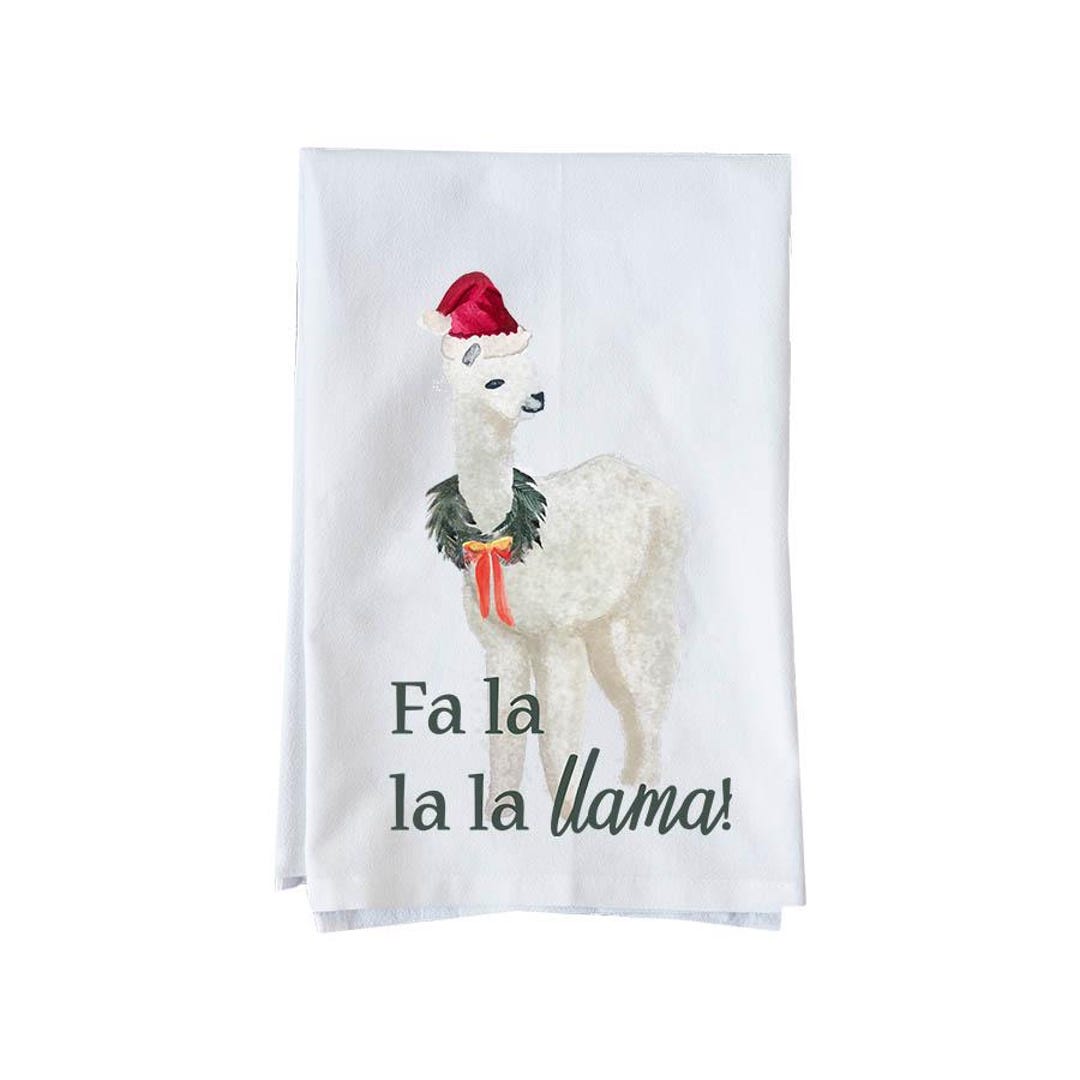 Fa La La Llama Holiday Towel Fa La La Llama Holiday Towel