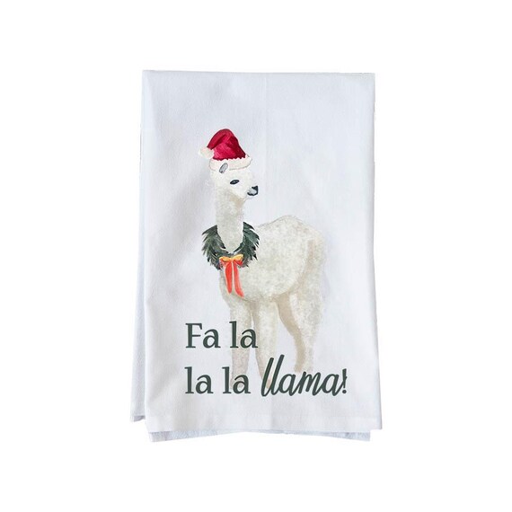 Fa La La Llama Holiday Towel Fa La La Llama Holiday Towel