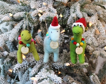 Baby's 1st Christmas| Dinosaur | Felted Dinosaur | Gifts under 15