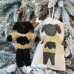 Curly Doodle With Curly Doodle Sweater Ornament LIMITED QUANTITY image 9
