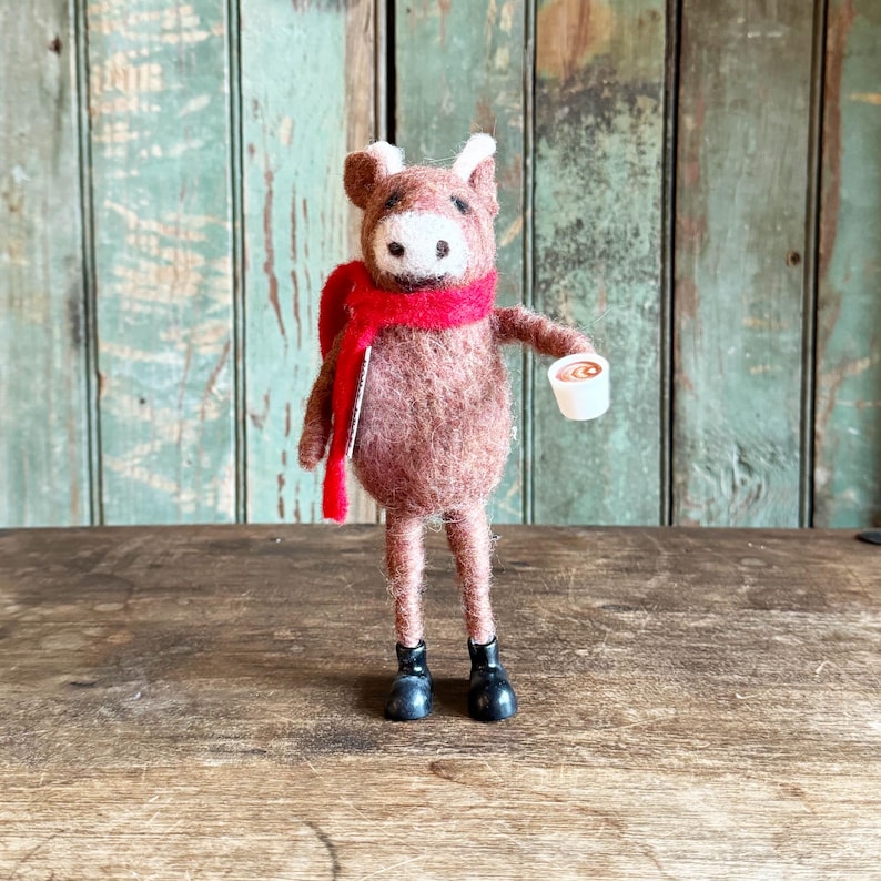 Christmas Cow Country Christmas Christmas at the Farm Gifts Under 15 Etsy