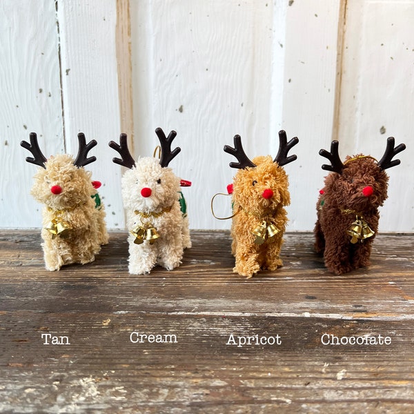 Reindeer Jingle Bells Doodle | Doodle Ornament |