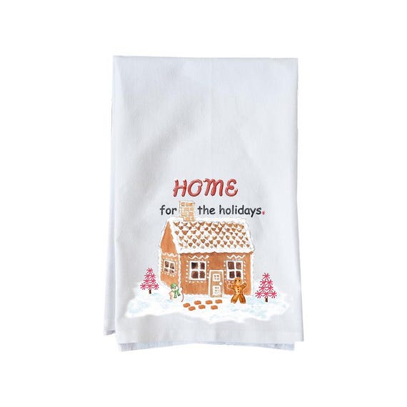 Gingerbread House Tea Towel Gingerbread House Tea Towel