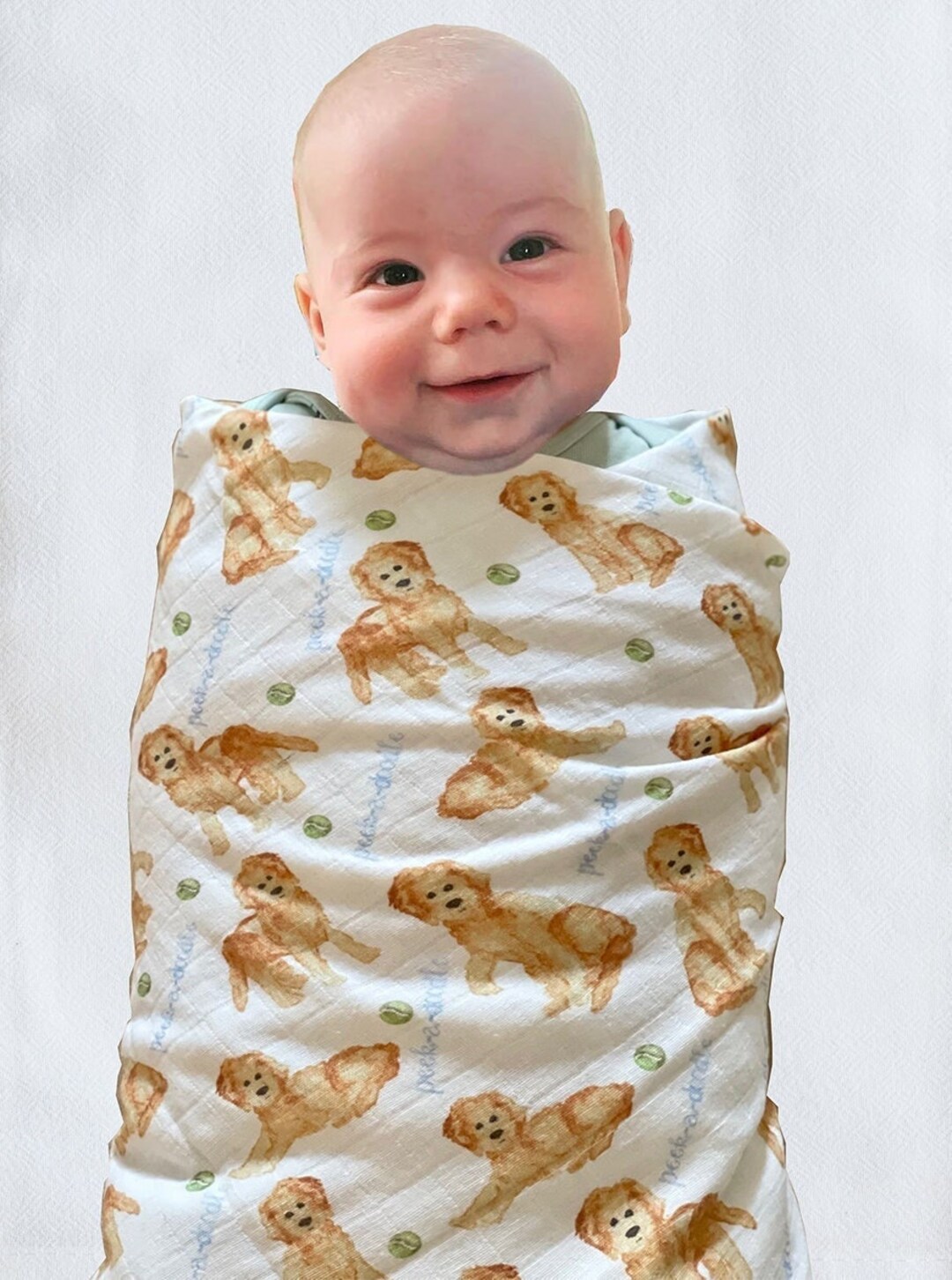 Baby Blanket/swaddle Peekadoodle Gifts Under 30 Etsy