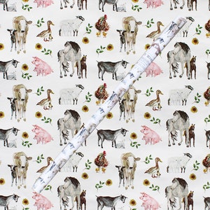 Farm Friends Original Art Wrapping Paper (4 SHIP FREE)