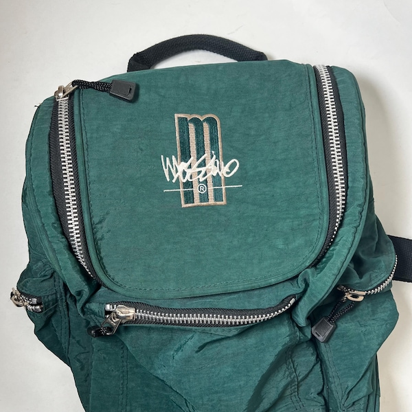 Mossimo Backpack Y2K Vintage Beach Outdoor Bag Green
