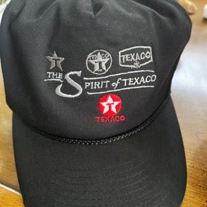 Vintage The Spirit of Texaco Snapback Trucker Hat