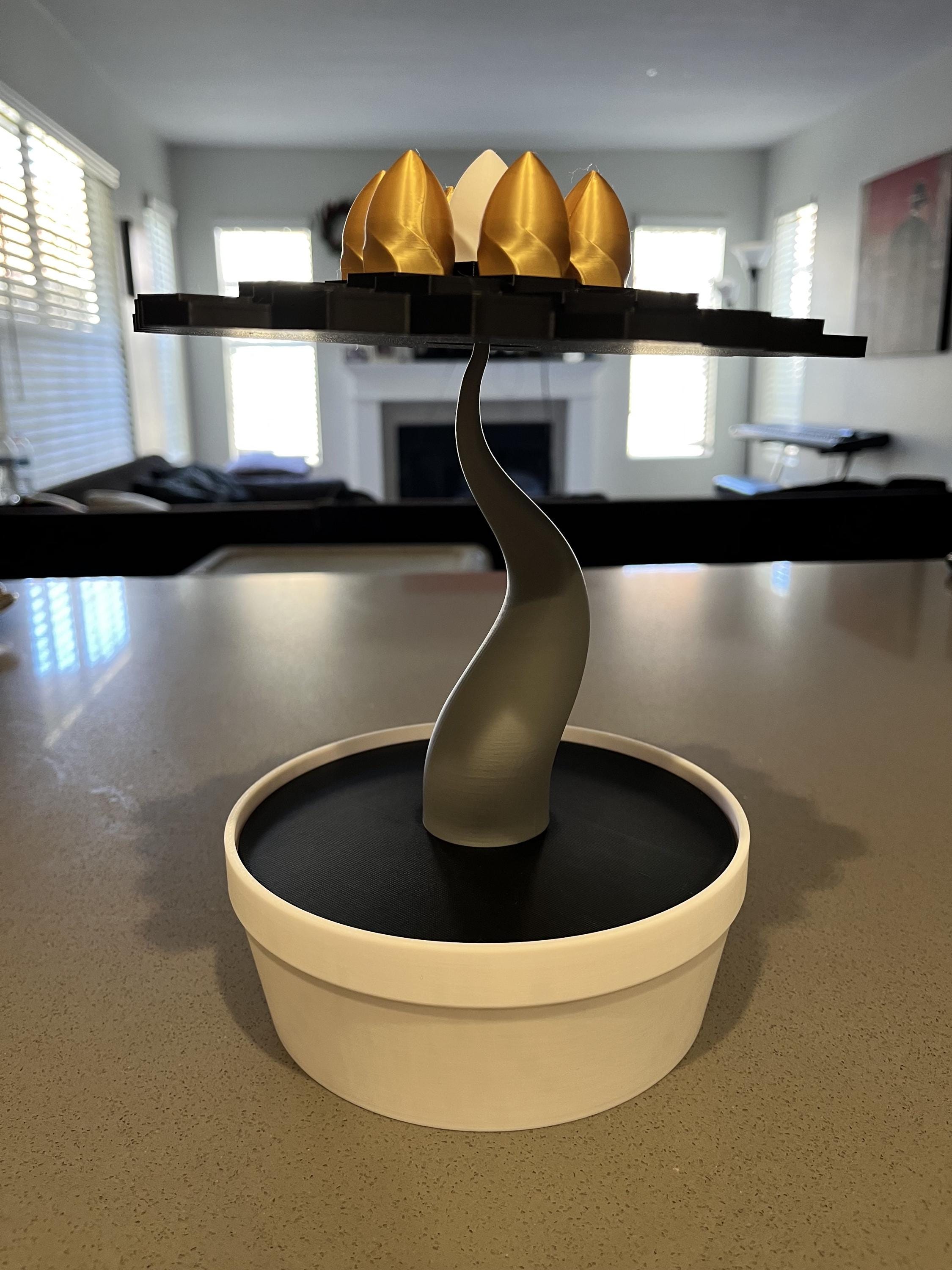 Aesthetic Black and Grey Bonsai Balance - 3D Tree Balancing Game