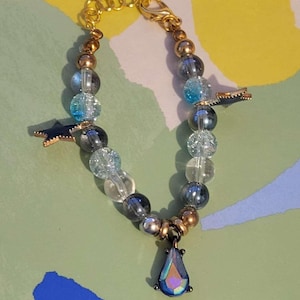 Genshin Furina Themed Charm Bracelet