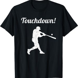 Touchdown Baseball Vintage Retro Baseball Player Gift Png, Baseball Mama Png, Baseball Mom Png Sublimation, Coquette Baseball Png Shirt