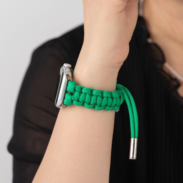 Correa personalizada para Apple Watch, correa trenzada para Apple Watch, correa de color personalizado para Apple Watch para mujer, regalo de cumpleaños para ella, regalo para tu mejor amiga.