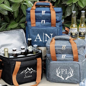 Personalized Groomsmen Cooler Bag, Custom Lunch Cooler Bag for Men, Groomsmen Gift, Golf Beer Cooler, Bachelor Party Gift, Best Man Gift
