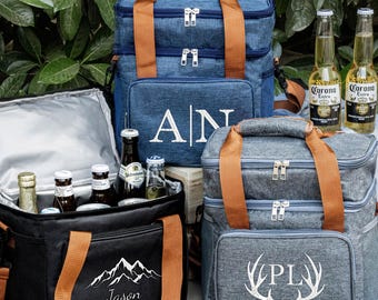 Personalized Groomsmen Cooler Bag, Custom Lunch Cooler Bag for Men, Groomsmen Gift, Golf Beer Cooler, Bachelor Party Gift, Best Man Gift