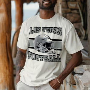 Las Vegas Raiders T-Shirt, Las Vegas Football Tee, NFL Raiders, Comfort Colors, Retro Football Shirt, NFL Team Apparel