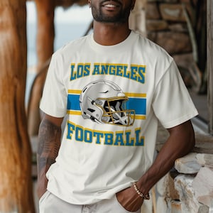 Los Angeles Chargers Shirt for Football Fans, NFL Team Gear, Chargers Tee, Gift for Sports Lovers, LA Football Fan Tee, Game Day Shirt