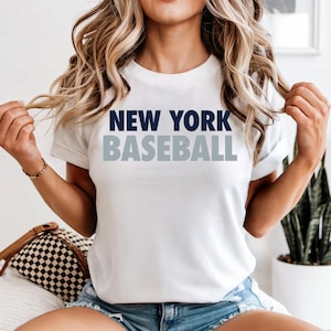 Yankees Shirt for Baseball Fans, NYY Tee, Gift for Yankees Supporters, Baseball Lover T-Shirt, New York Sports Gift Tee