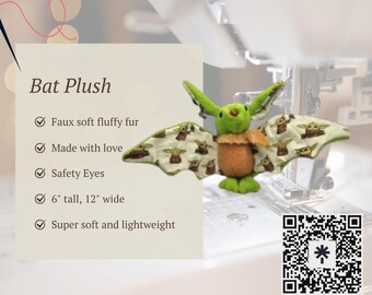 Bat Plush, The green one is "the child" inspired bat