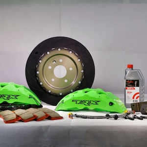Big brake kit (front&rear) for RAM TRX 1500, ceramic brake pads for 21&quot; / 22&quot;