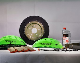 Big brake kit (front&rear) for RAM TRX 1500, ceramic brake pads for 21" / 22"