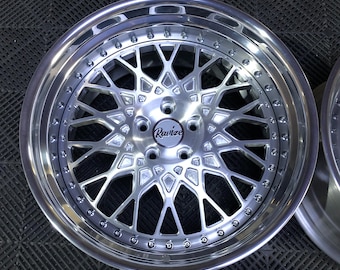 Llanta forjada personalizada 1 pieza de 18-24 pulgadas para Mercedes, BMW, AUDI, Porsche, Dodge, RR