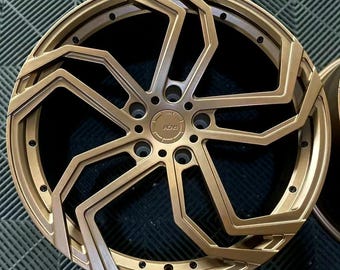 Llanta forjada personalizada, 1 unidad, de 17 a 24 pulgadas, para MERCEDES, BMW, Audi, Porsche, Dodge, RR