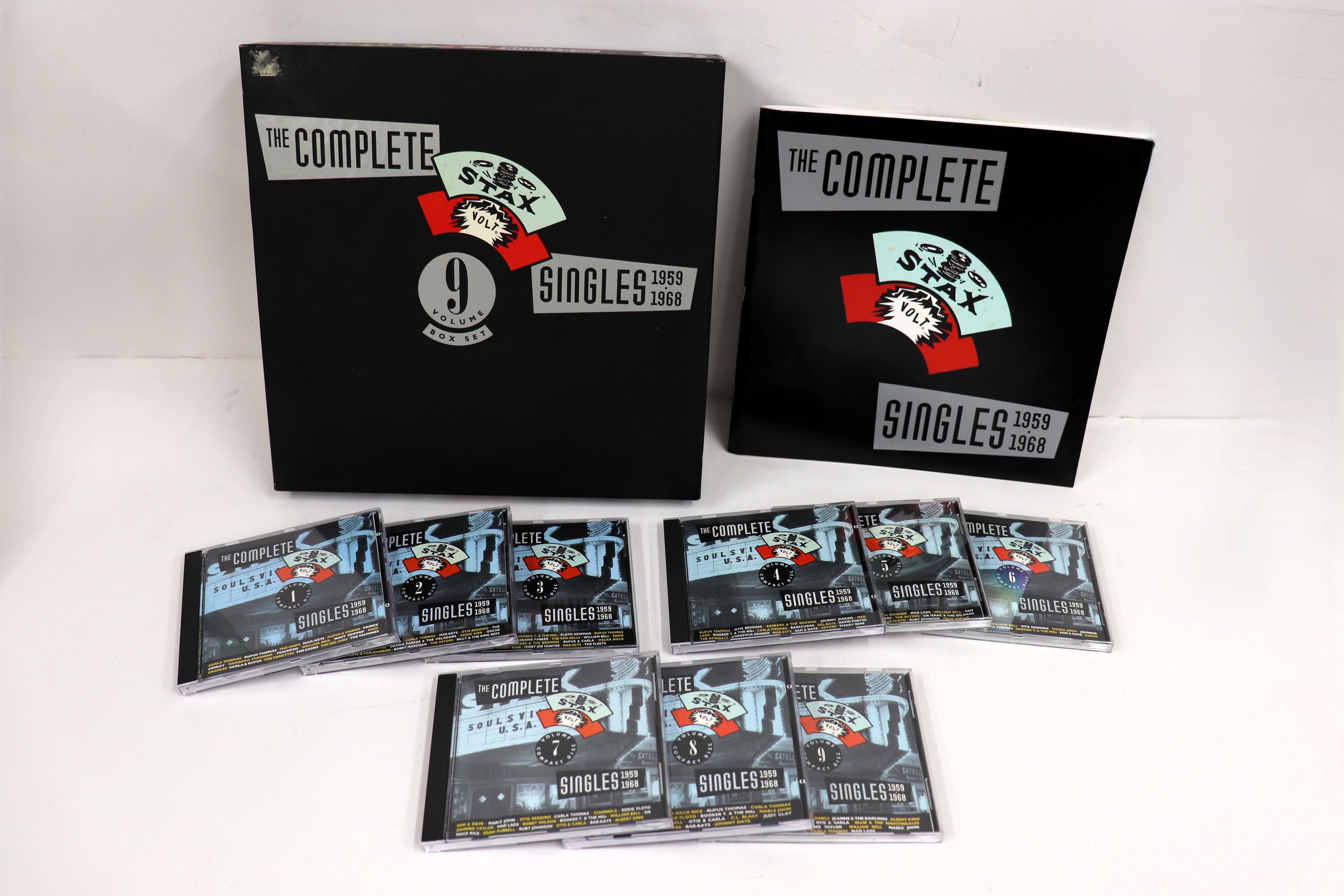 R\u0026B+ソウル 9CD Various Stax-Volt Complete Singles: 59-68 7567822182 Atlantic Germany /01800 9CD Various Stax-volt Complete Singles: '59-'68 7567822182