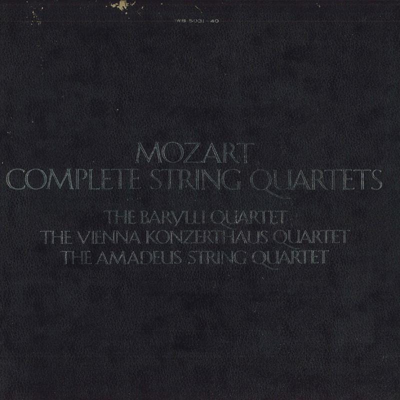 その他 10discs LP Barylli Quartet, Vienna Konzerthaus Quartet, Amadeus String Quartet Mozart Complete String Quartets IWB503140 10LP Barylli Quartet, Vienna Konzer Mozart Complete String