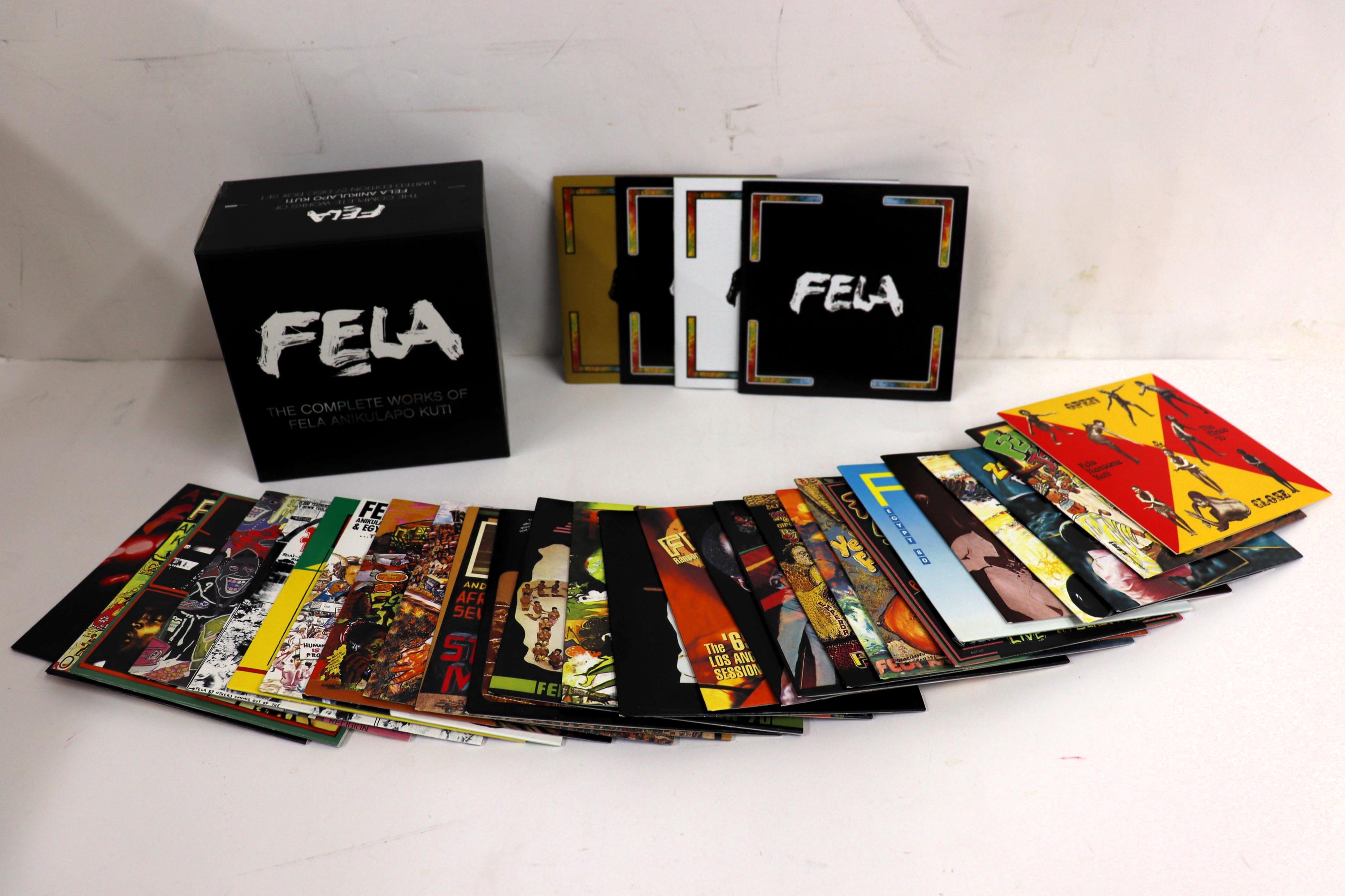 Fela kuti The Complete Works 27枚Box 27CD Fela Kuti the Complete Works of Fela Ani WRASS276