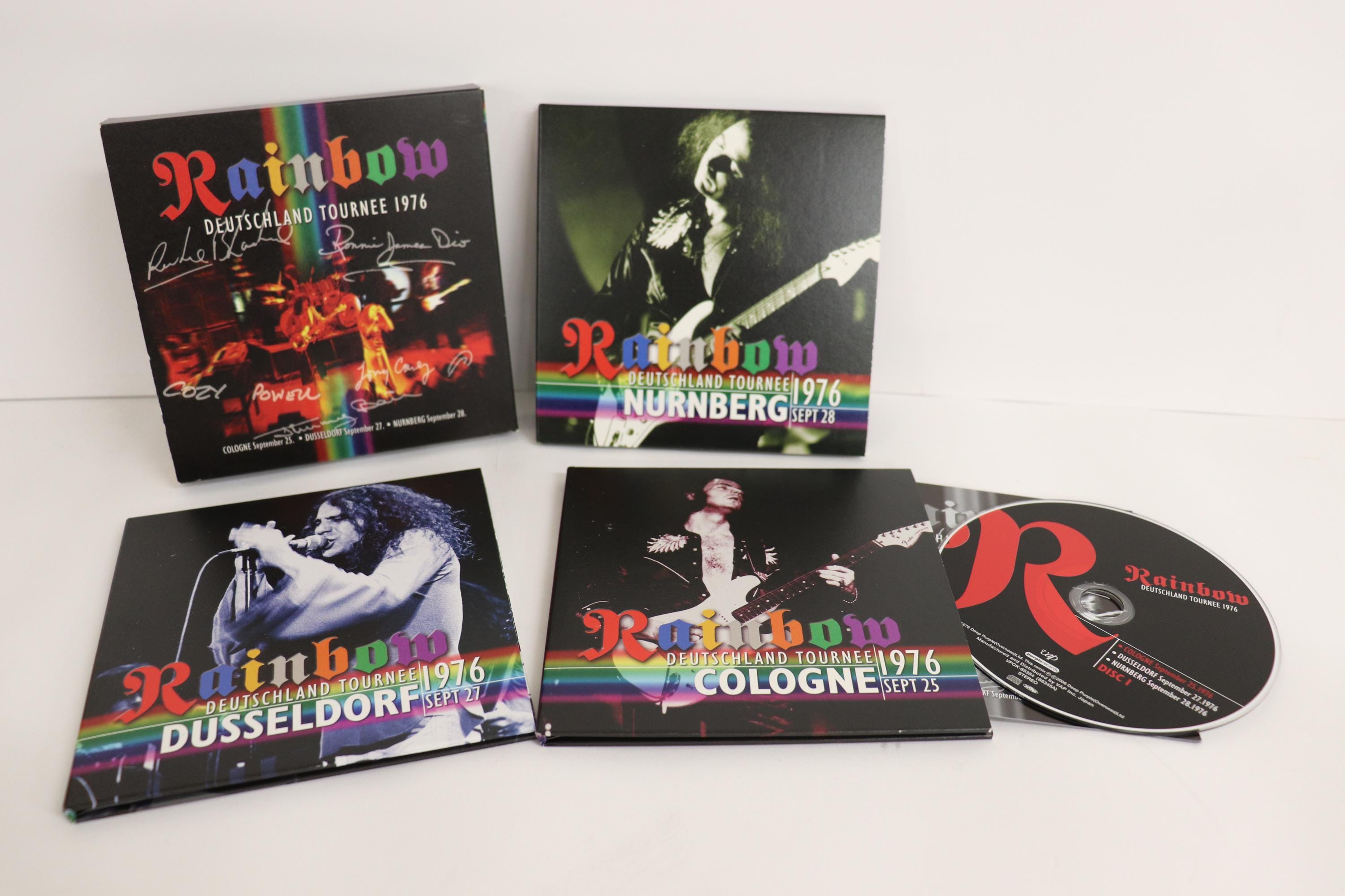 6CD Rainbow Live in Germany 1976 -tour 30th Anniversary Box