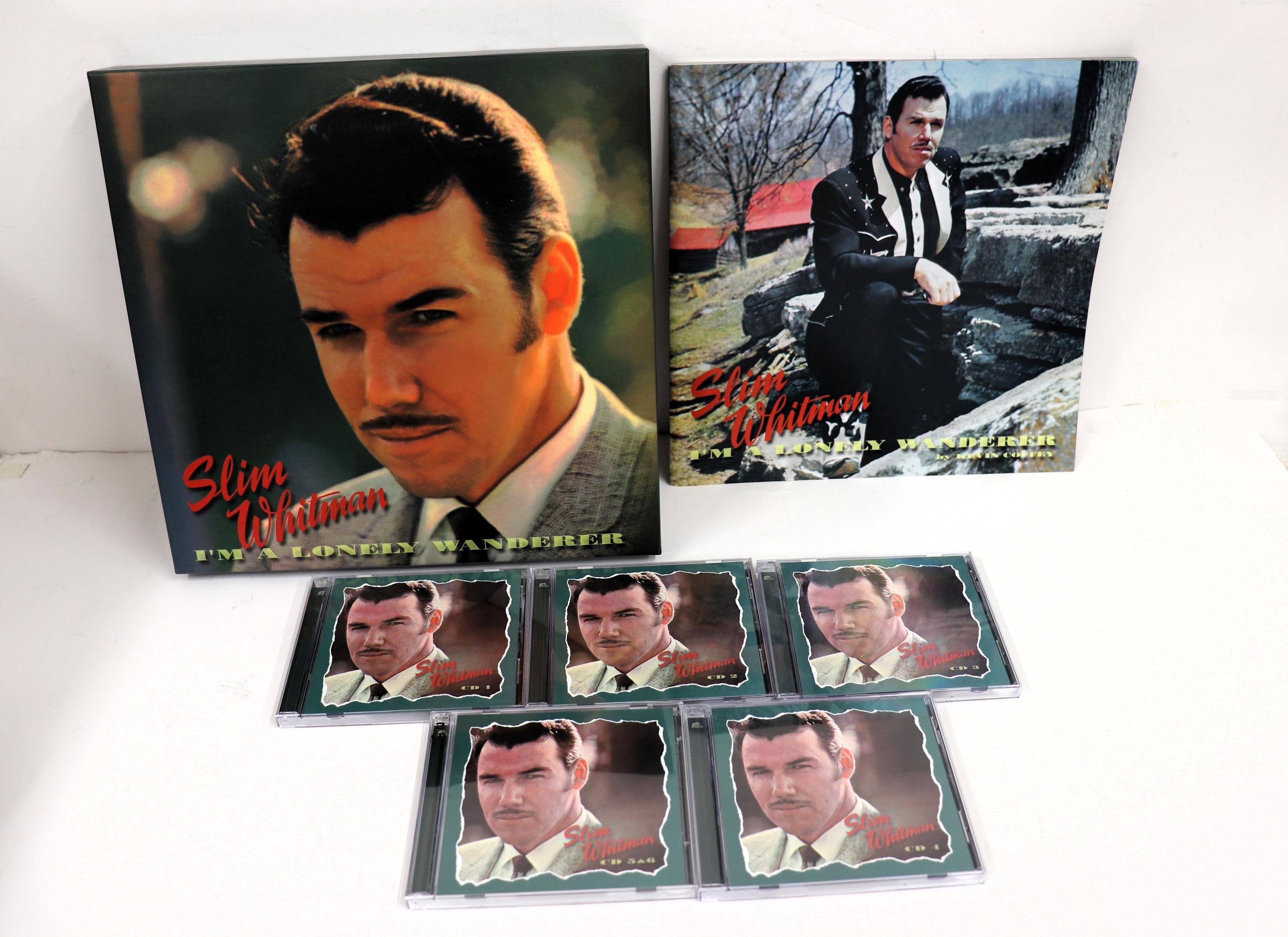 独6discs CD Slim Whitman Im A Lonely Wanderer BCD16214 BEAR FAMILY /01500 Slim Whitman Box set: I'm A Lonely Wanderer (6-CD Deluxe Box