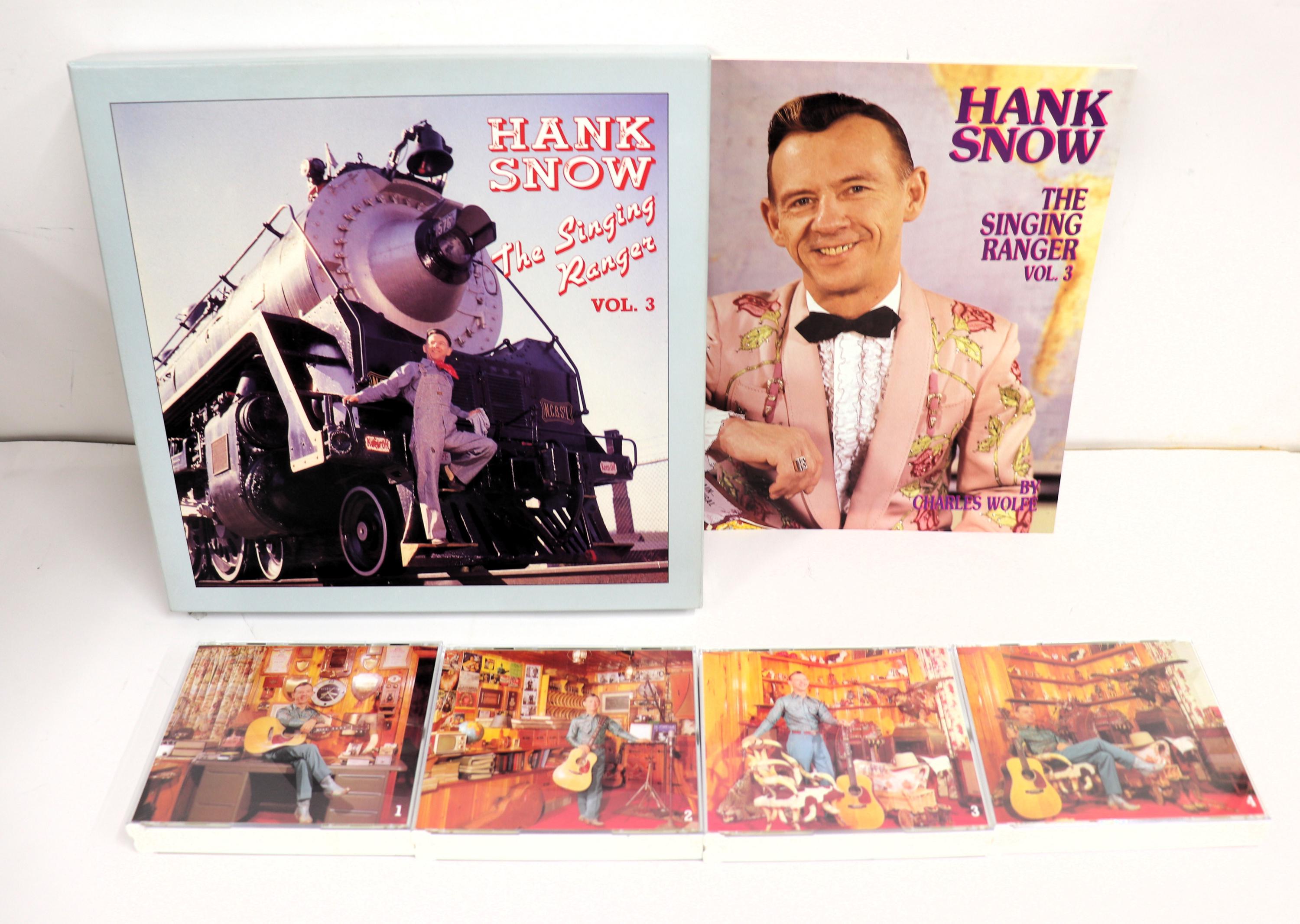 独12discs CD Hank  Singing Ranger Vol.3 BCD15502 BEAR FAMILY /01500 Hank Snow Box set: Singing Ranger Vol.3 (12-CD Deluxe Box