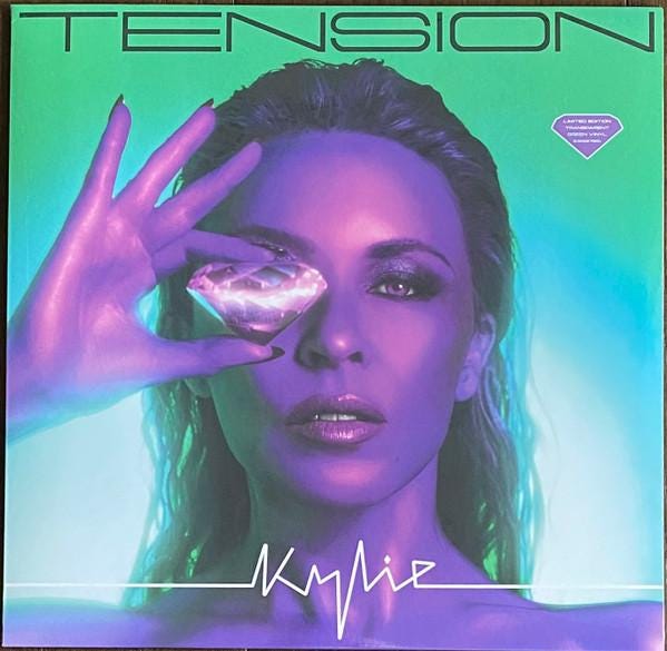 LP Kylie Minogue Tension (Green Vinyl) 538927891GREEN BMG 未開封 /00260 LP Kylie Minogue Tension Green Vinyl 538927891green Bmg