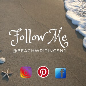 Beach Heart Sticker, I Love You to the Beach and Back, Beach Writing, Beach Art, Heart Sticker, Beach Heart STicker image 4