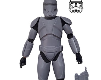 1/6 Scale Clone Commando Armor Resin Star Wars
