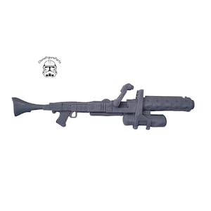 Flamethrower Clone Trooper Blaster Rifle Resin Star Wars 1/6 - 1/12 Scale