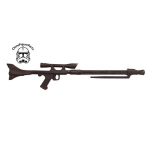 DC-15X Rifle de francotirador Blaster Soldado clon Resina Star Wars Escala 1/6 - 1/12