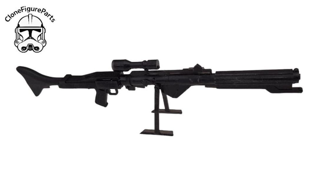 DC-15A Sniper Clone Trooper Blaster Rifle Resin Star Wars 1/6 - 1/12 ...