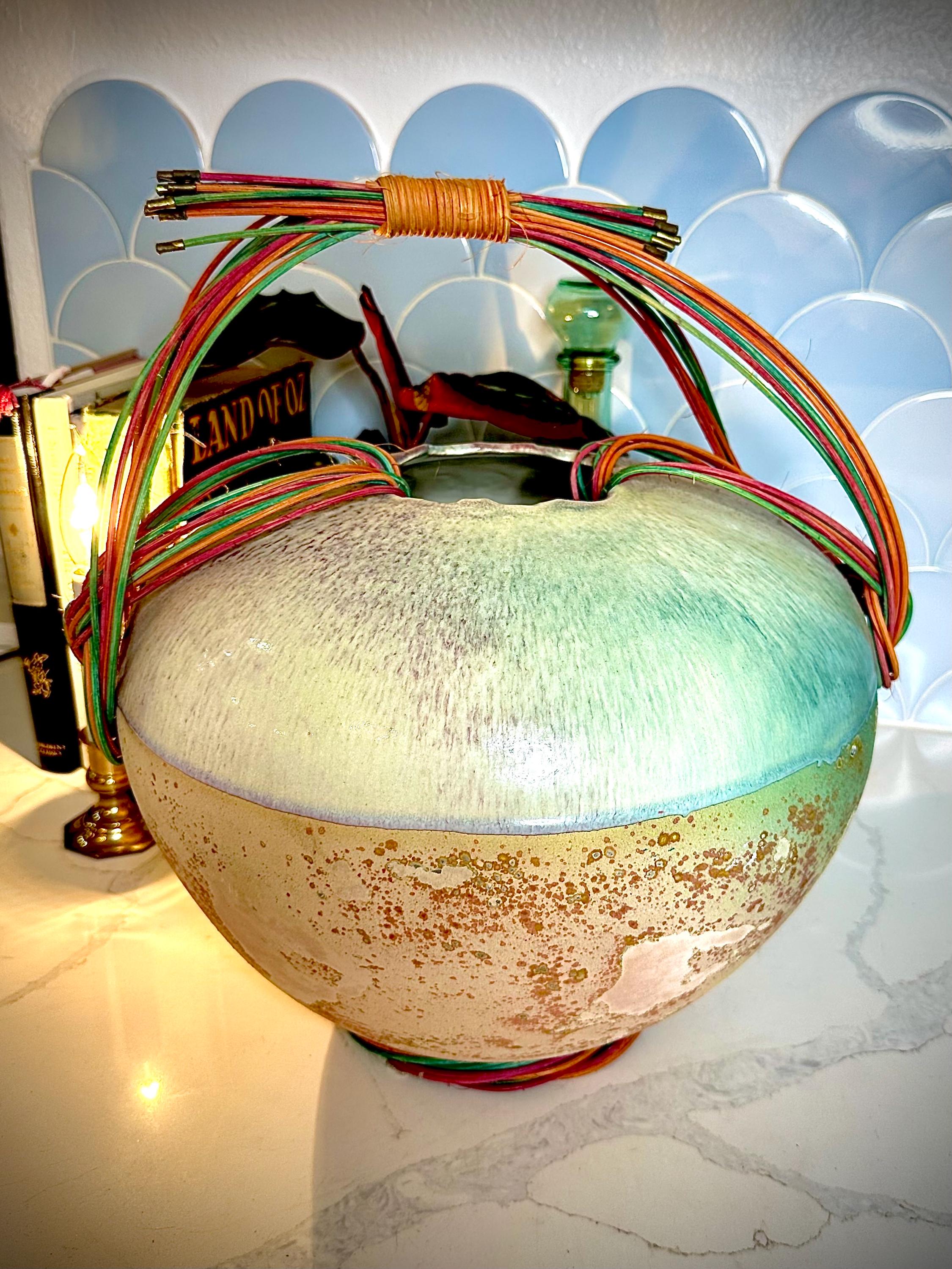 Vintage Raku Pottery - Etsy
