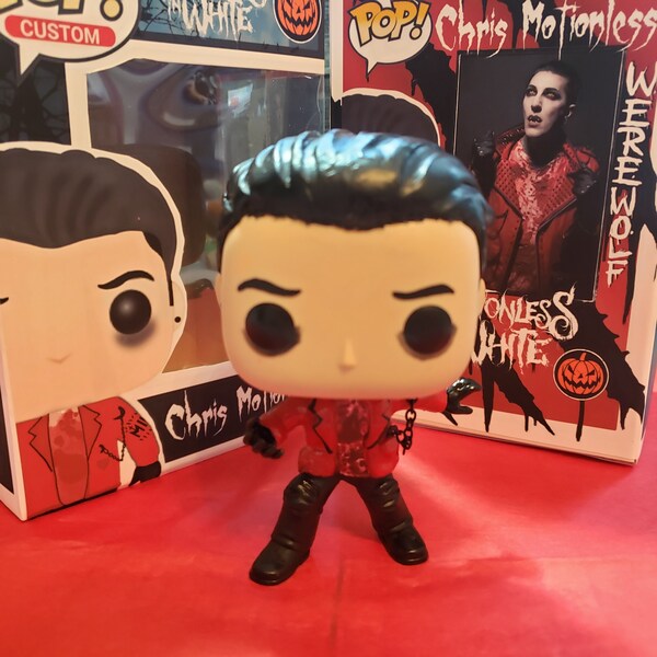 Presale Chris Motionless Werewolf Funko pop Custom