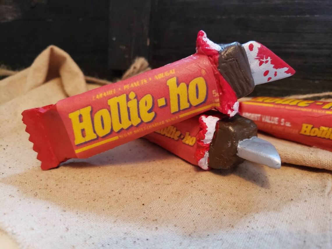 Hollie Ho Candy Bar Resin Replica Trick r treat Sam Chocolate Etsy