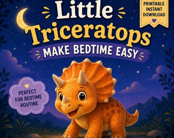 Little Triceratops | Cozy Dinosaur Bedtime Story for Toddlers PDF
