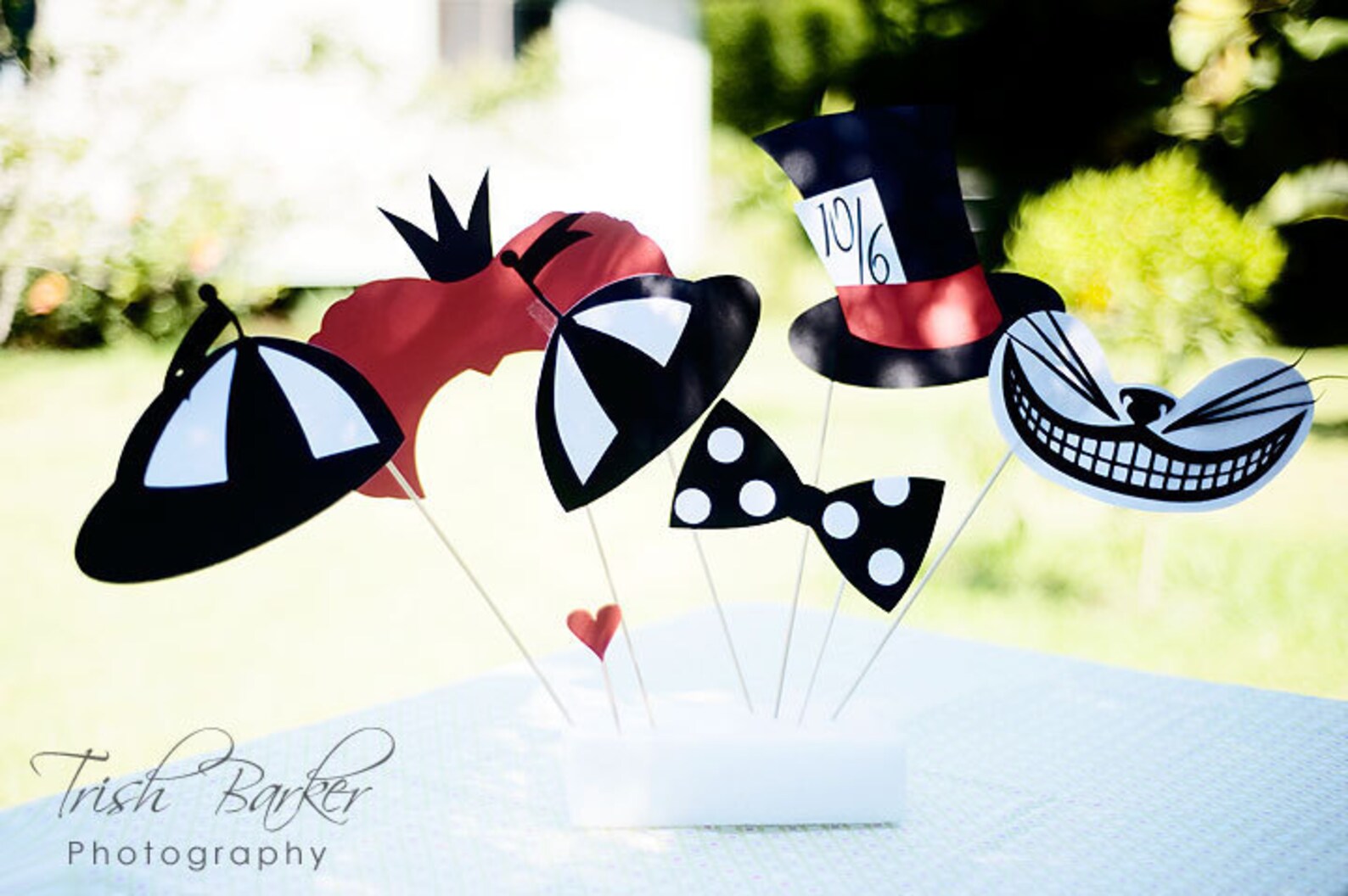 Alice in Wonderland Party Printable Photo Booth Props DIY - Etsy