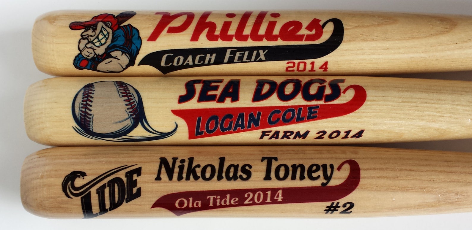 Diamondbacks Mini Bates de Béisbol Individualmente | Etsy