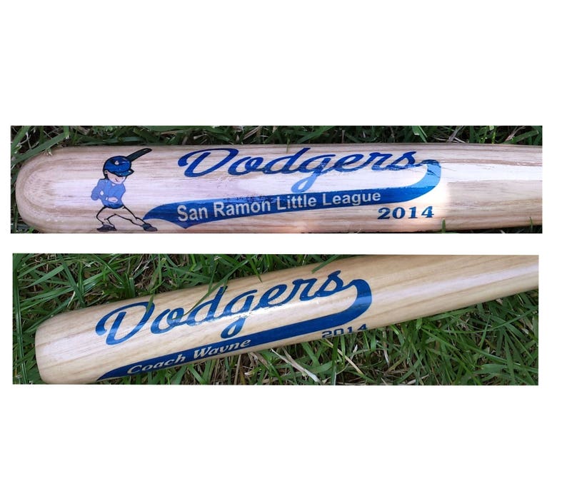 Custom Mini Baseball Bat Rays Individually Personalized Bat Etsy